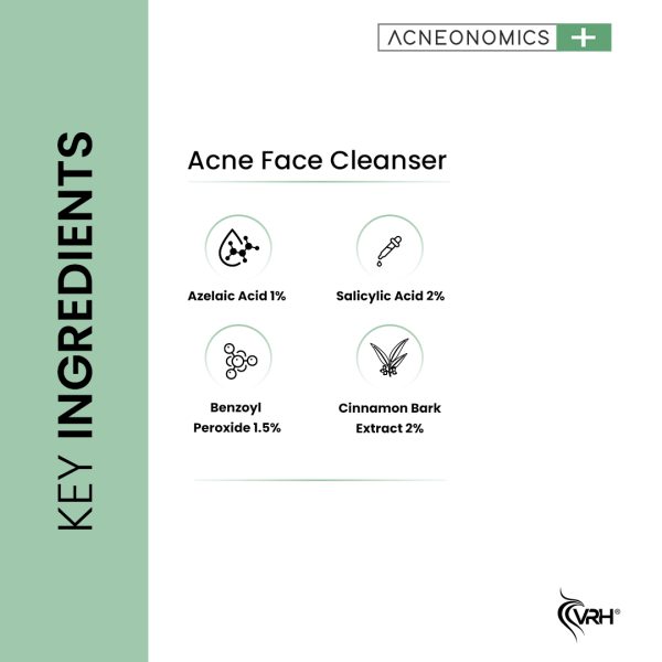 vrh acne face cleanser ingredients