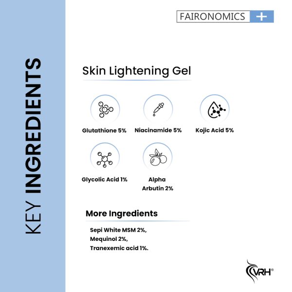 vrh skin lightening gel ingredients