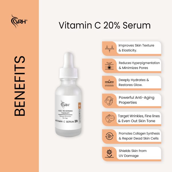 vrh vitamin c 20% serum benefits
