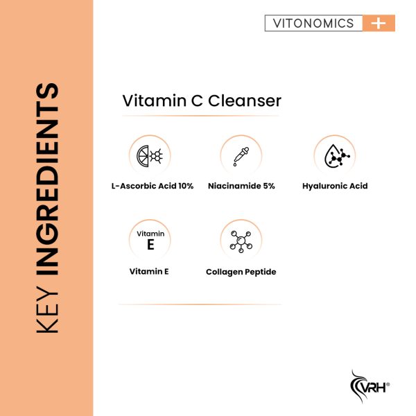 vrh vitamin c 10% cleanser ingredients