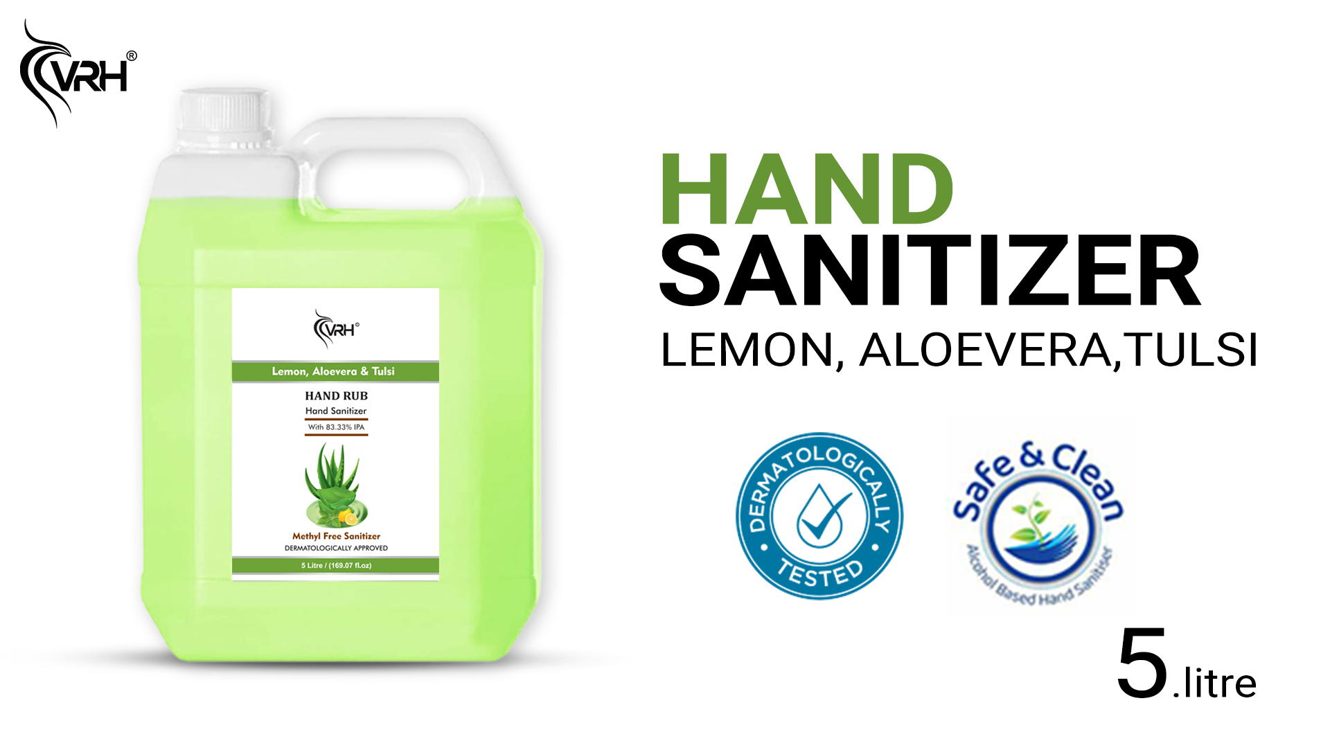 Aloevera Hand Rub Sanitizer 1