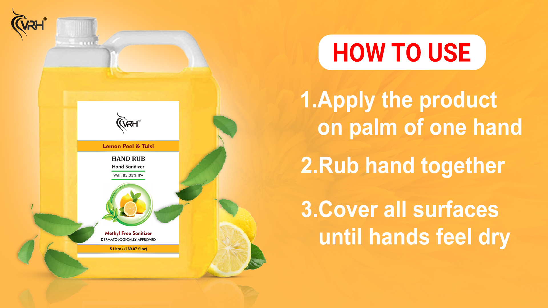 Lemon Fragrance Sanitizer