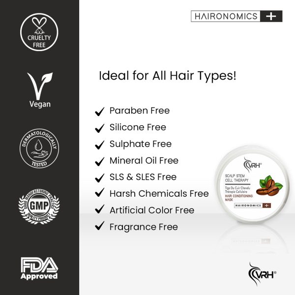 vrh hair conditioning marks certification