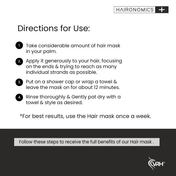vrh hair conditioning mask how to use