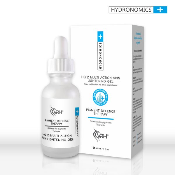 vrh hydronomics hq2% action skin lightening gel