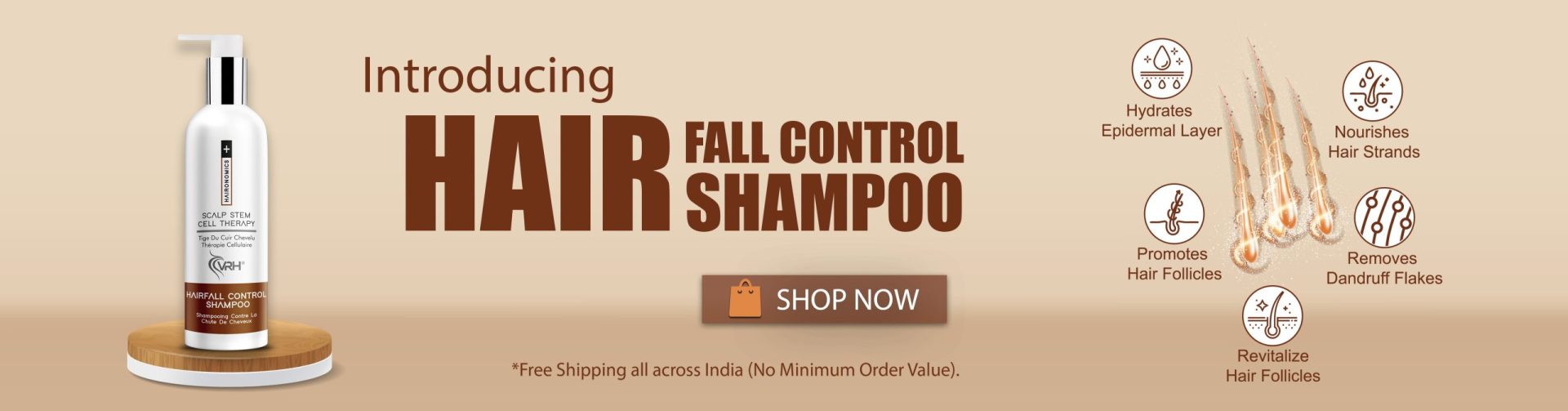 vrh hair fall control shampoo wallpaper 1