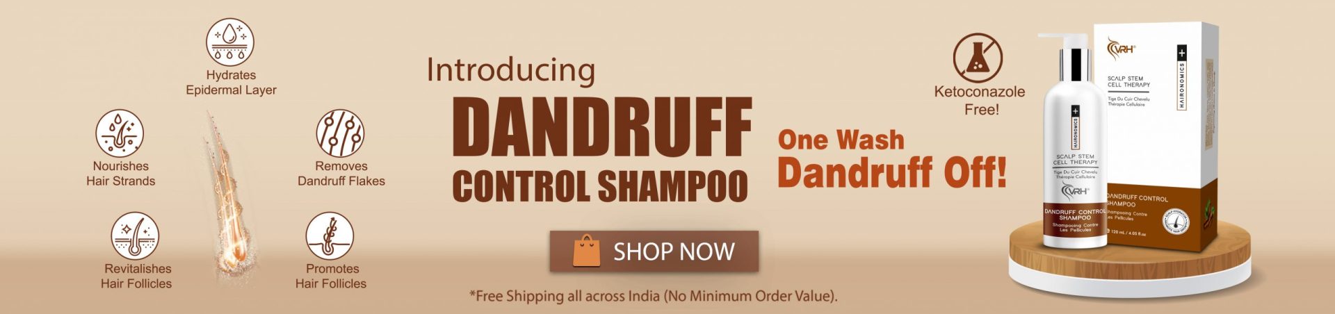 vrh dandruff control shampoo wallpaper 2
