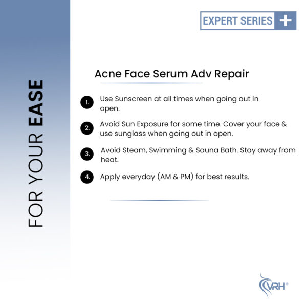 vrh acne face serum advance repair (for your ease)