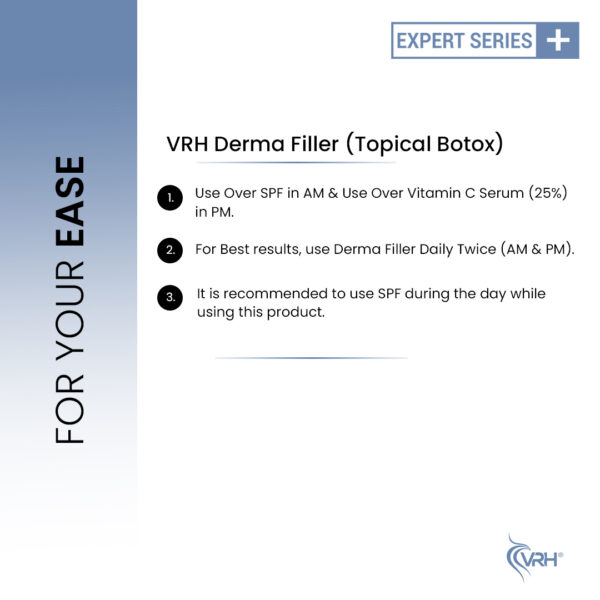 VRH Derma Filler Topical Botox For your Ease