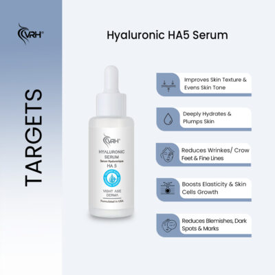 vrh hyaluronic serum ha5 targets