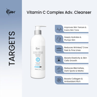 vrh vitamin c complex advance cleanser targets