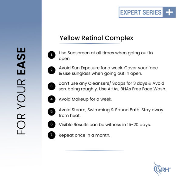 vrh yellow retinol complex with for your ease